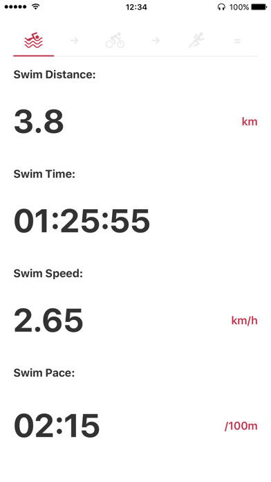 Emulate iPhone app Tri Pace using MyAndroid