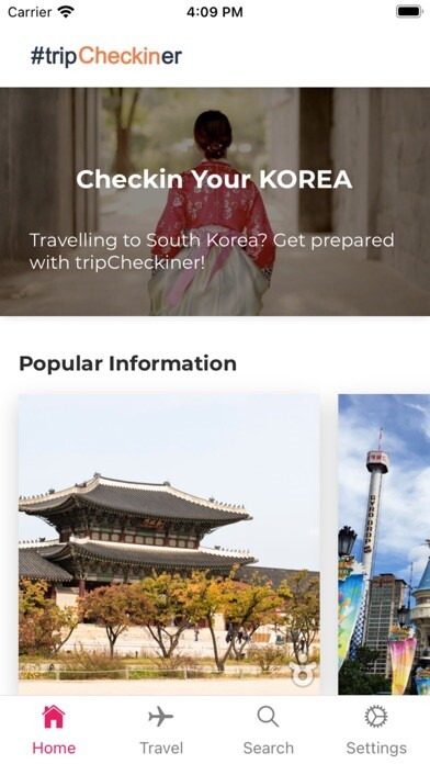 Emulate iPhone app tripcheckiner : Trip To Korea using MyAndroid Emulate iPhone app tripcheckiner : Trip To Korea using MyAndroid
