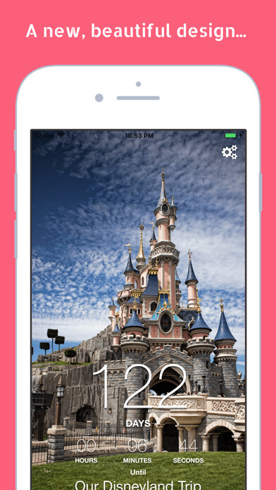 Emulate iPhone app Trip Countdown for Disneyland using MyAndroid Emulate iPhone app Trip Countdown for Disneyland using MyAndroid