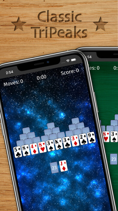 Emulate iPhone app TriPeaks ++ Solitaire Cards using MyAndroid Emulate iPhone app TriPeaks ++ Solitaire Cards using MyAndroid