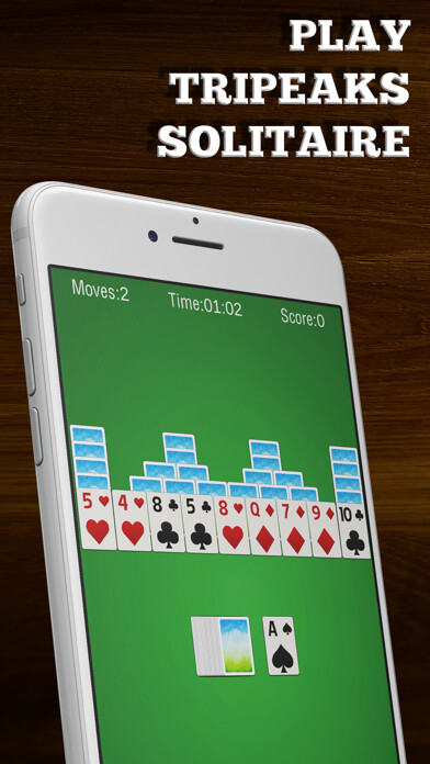 Emulate iPhone app TriPeaks Solitaire - Max Fun! using MyAndroid Emulate iPhone app TriPeaks Solitaire - Max Fun! using MyAndroid