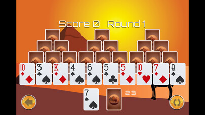 Emulate iPhone app Tri Peaks Solitaire Redux using MyAndroid Emulate iPhone app Tri Peaks Solitaire Redux using MyAndroid