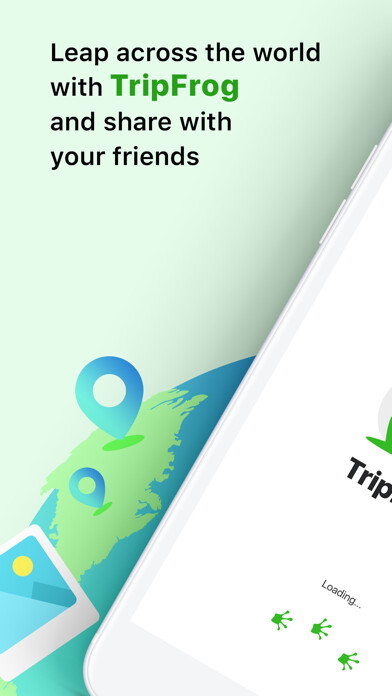 Emulate iPhone app Tripfrog: Places I Have Been using MyAndroid