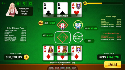 Emulate iPhone app Triple Card Poker Casino using MyAndroid Emulate iPhone app Triple Card Poker Casino using MyAndroid