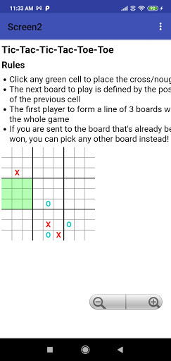Run android online APK Triple Decker - TicTacToe from MyAndroid or emulate Triple Decker - TicTacToe using MyAndroid
