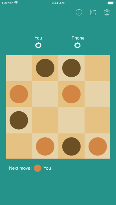 Emulate iPhone app Triple Dots using MyAndroid