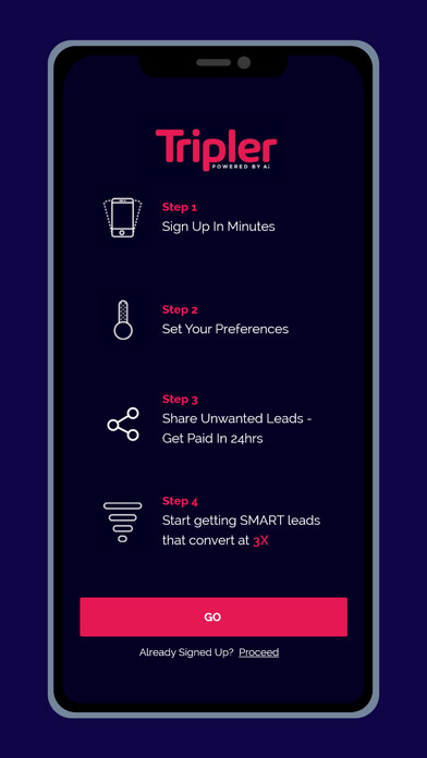 Emulate iPhone app TRIPLER using MyAndroid