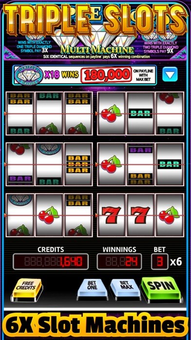 Emulate iPhone app Triple Slots 6X Machines Multi using MyAndroid Emulate iPhone app Triple Slots 6X Machines Multi using MyAndroid