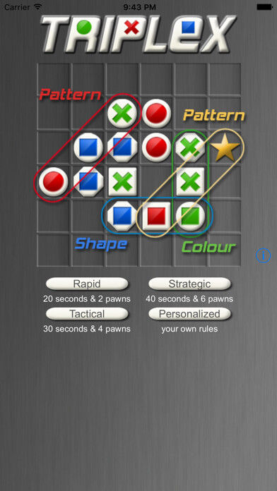 Emulate iPhone app Triplex lite - board game using MyAndroid Emulate iPhone app Triplex lite - board game using MyAndroid