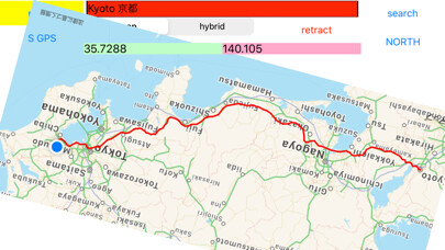 Emulate iPhone app Trip on World Map using MyAndroid Emulate iPhone app Trip on World Map using MyAndroid