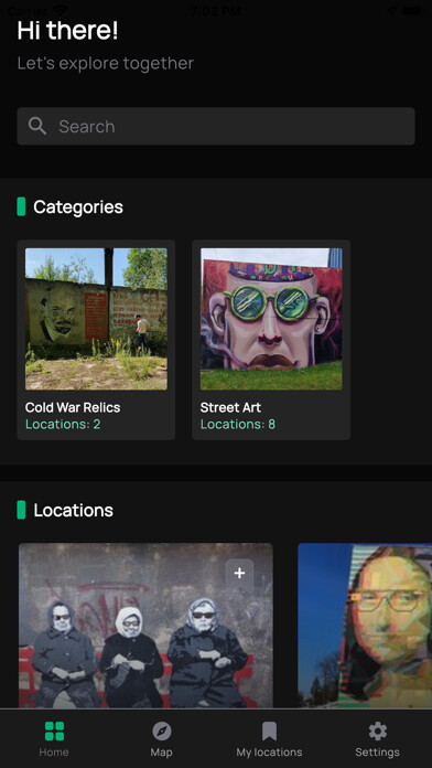 Emulate iPhone app Tripsolo - Virtual guide using MyAndroid