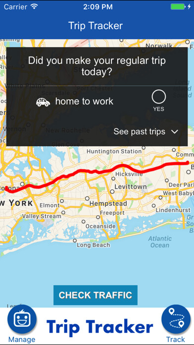 Emulate iPhone app Trip Tracker - New York using MyAndroid Emulate iPhone app Trip Tracker - New York using MyAndroid