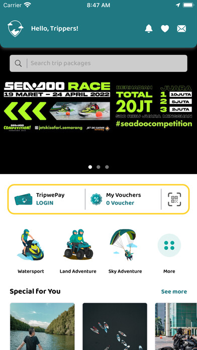 Emulate iPhone app Tripwe using MyAndroid