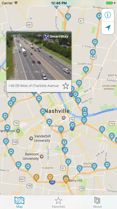 Emulate iPhone app TriStar Traffic using MyAndroid