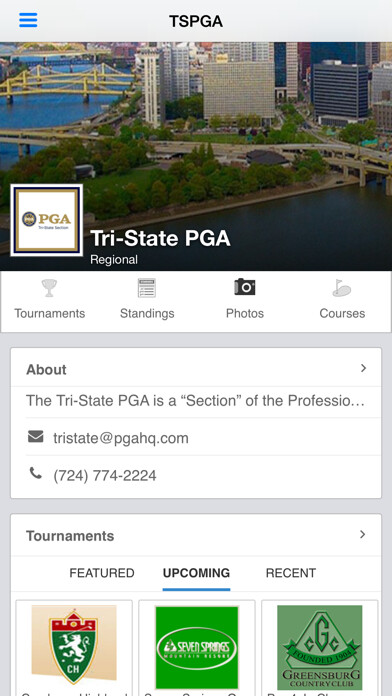 Emulate iPhone app Tri-State PGA using MyAndroid