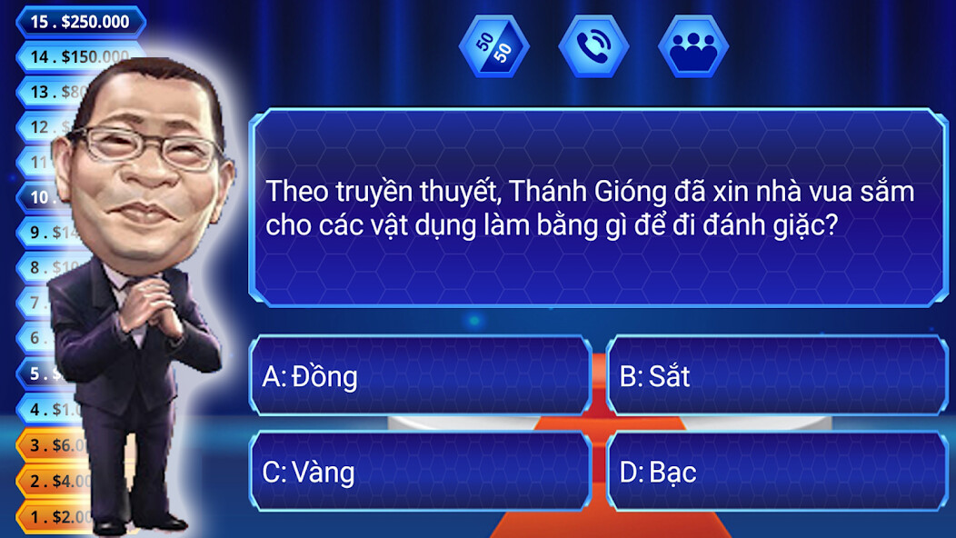 Run android online APK Triệu Phú Là Ai : Giáo Sư Xoay from MyAndroid or emulate Triệu Phú Là Ai : Giáo Sư Xoay using MyAndroid