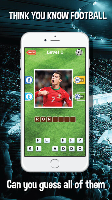 Emulate iPhone app Trivia football superstar 2 guess soccer game 17 using MyAndroid Emulate iPhone app Trivia football superstar 2 guess soccer game 17 using MyAndroid