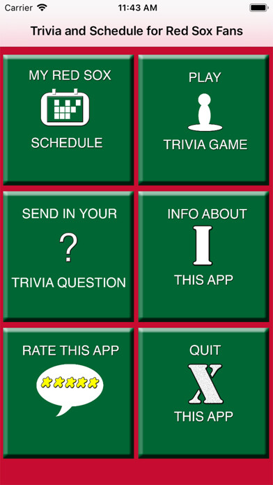 Emulate iPhone app Trivia for Boston Red Sox Fans using MyAndroid Emulate iPhone app Trivia for Boston Red Sox Fans using MyAndroid