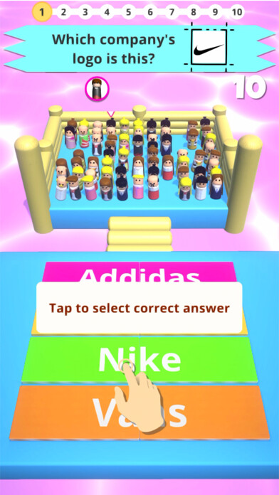 Emulate iPhone app Trivia.io Confetti using MyAndroid Emulate iPhone app Trivia.io Confetti using MyAndroid