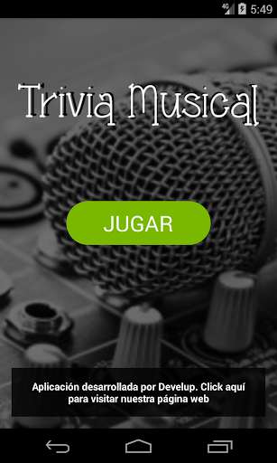 Emulate Android APK Trivia Musical Emulate Android APK Trivia Musical