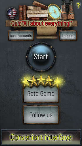 Run android online APK Trivia Quiz: All about everything! from MyAndroid or emulate Trivia Quiz: All about everything! using MyAndroid