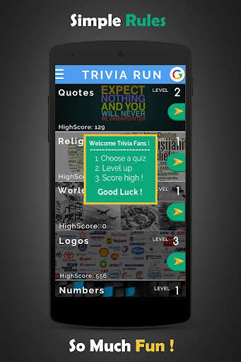 Emulate Android APK Trivia Run:Trivia with a Twist Emulate Android APK Trivia Run:Trivia with a Twist