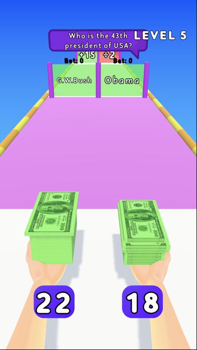 Emulate iPhone app Trivia Shuffle using MyAndroid