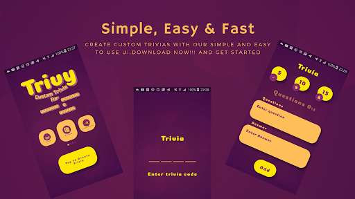 Run android online APK Trivy - (Trivia Game) from MyAndroid or emulate Trivy - (Trivia Game) using MyAndroid