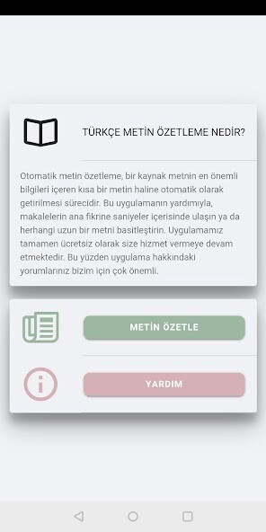 Run android online APK Türkçe Metin Özetle from MyAndroid or emulate Türkçe Metin Özetle using MyAndroid