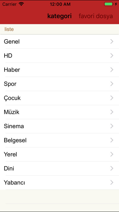 Emulate iPhone app türkiye televizyon listeleri using MyAndroid Emulate iPhone app türkiye televizyon listeleri using MyAndroid