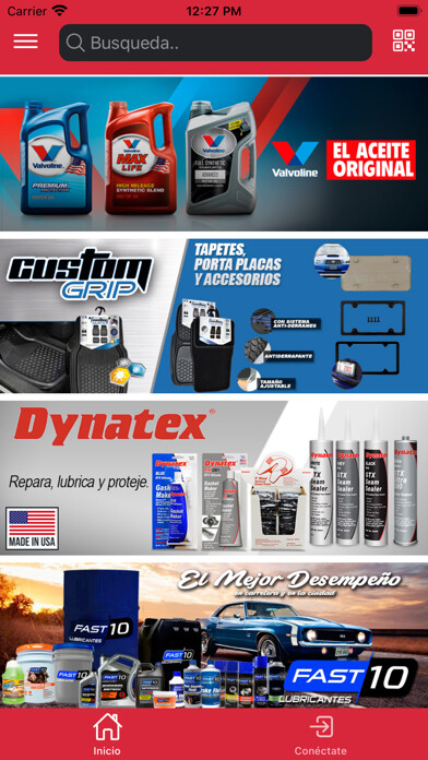 Emulate iPhone app TR Mayoreo using MyAndroid