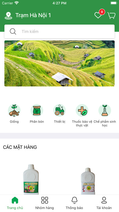 Emulate iPhone app Trạm Xanh using MyAndroid