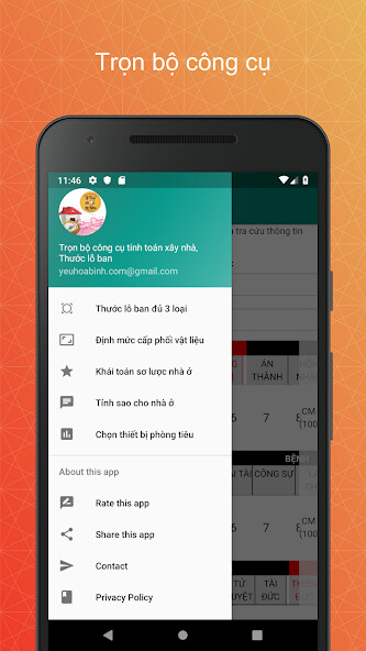 Run android online APK Trọn bộ xây nhà, Thước lỗ ban from MyAndroid or emulate Trọn bộ xây nhà, Thước lỗ ban using MyAndroid