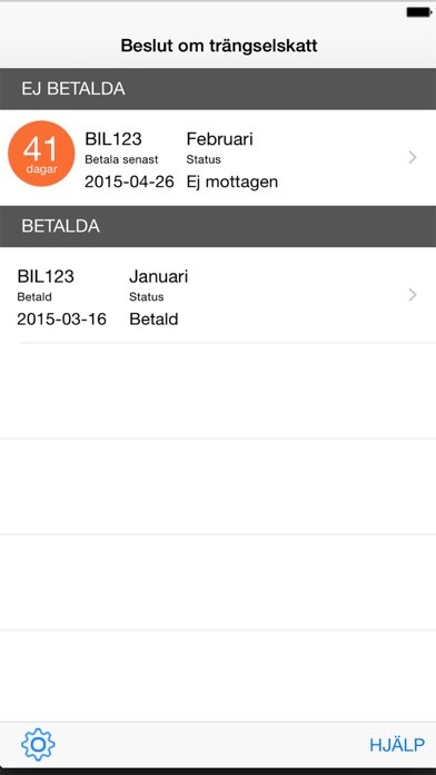 Emulate iPhone app Trängselskatt Automatisk påminnelse using MyAndroid Emulate iPhone app Trängselskatt Automatisk påminnelse using MyAndroid