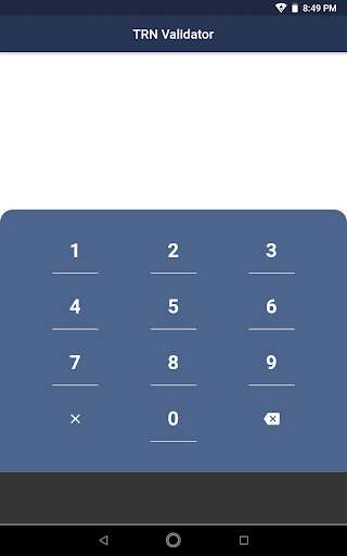 Run android online APK TRN Validator from MyAndroid or emulate TRN Validator using MyAndroid