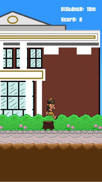 Emulate iPhone app Trojan Trails using MyAndroid