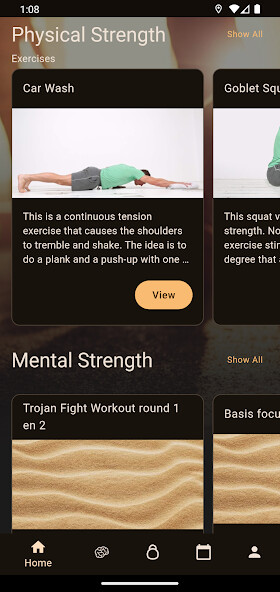 Emulate iPhone app Trojan workout using MyAndroid Emulate iPhone app Trojan workout using MyAndroid