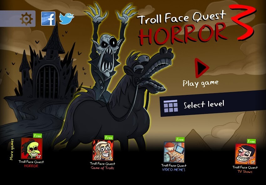 Run android online APK Troll Face Quest: Horror 3 from MyAndroid or emulate Troll Face Quest: Horror 3 using MyAndroid Run android online APK Troll Face Quest: Horror 3 from MyAndroid or emulate Troll Face Quest: Horror 3 using MyAndroid