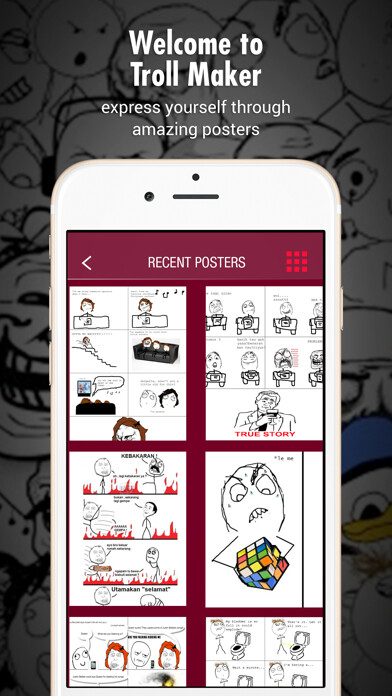 Emulate iPhone app Troll Maker - Pro using MyAndroid Emulate iPhone app Troll Maker - Pro using MyAndroid