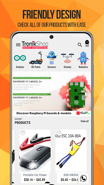 Run android online APK Tronik Shop - Buy Online Electronic Components from MyAndroid or emulate Tronik Shop - Buy Online Electronic Components using MyAndroid