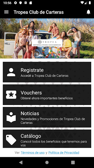 Run android online APK Tropea Club de Carteras from MyAndroid or emulate Tropea Club de Carteras using MyAndroid Run android online APK Tropea Club de Carteras from MyAndroid or emulate Tropea Club de Carteras using MyAndroid