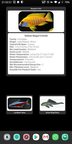 Run android online APK Tropical Fish Widget from MyAndroid or emulate Tropical Fish Widget using MyAndroid
