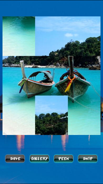 Emulate iPhone app Tropical Puzzles using MyAndroid