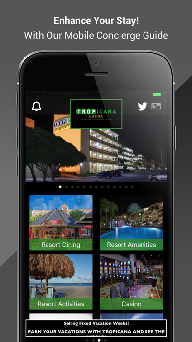 Emulate iPhone app Tropicana Resort Aruba using MyAndroid Emulate iPhone app Tropicana Resort Aruba using MyAndroid