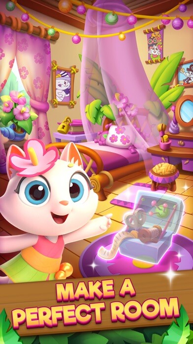 Emulate iPhone app Tropicats: Match 3 Puzzle Game using MyAndroid Emulate iPhone app Tropicats: Match 3 Puzzle Game using MyAndroid