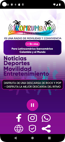 Run android online APK Tropirumba Fm Latina from MyAndroid or emulate Tropirumba Fm Latina using MyAndroid Run android online APK Tropirumba Fm Latina from MyAndroid or emulate Tropirumba Fm Latina using MyAndroid