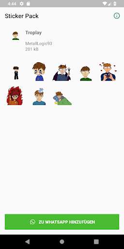 Run android online APK Troplay - Stickers from MyAndroid or emulate Troplay - Stickers using MyAndroid Run android online APK Troplay - Stickers from MyAndroid or emulate Troplay - Stickers using MyAndroid