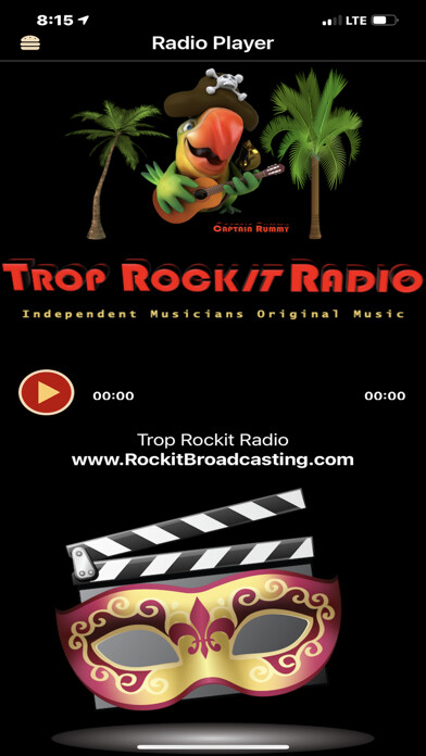 Emulate iPhone app Trop Rockit Radio using MyAndroid