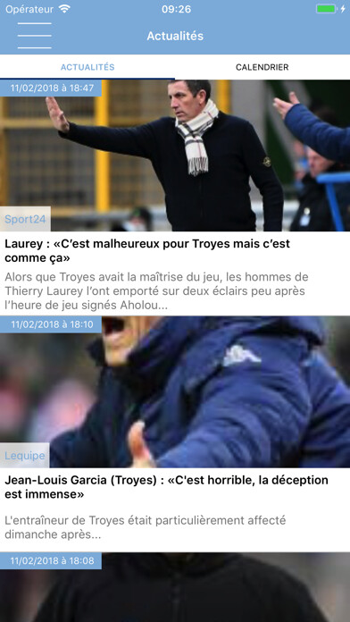 Emulate iPhone app Troyes actu en direct using MyAndroid Emulate iPhone app Troyes actu en direct using MyAndroid