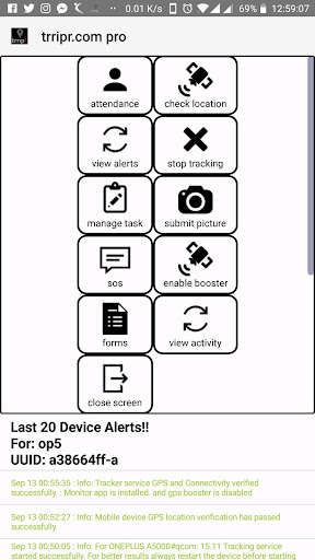 Run android online APK Trripr - Team Tracker- Made in India from MyAndroid or emulate Trripr - Team Tracker- Made in India using MyAndroid